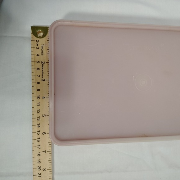 Vintage Tupperware Paprika Meat Merinator/Bacon Keeper with Lid 1970's‎ 1292-4 - Picture 6 of 8